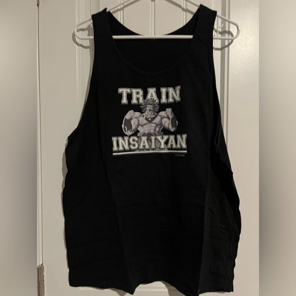Dragon Ball Z “Train Insaiyan” Men’s Graphic Tank Top – Size XL - Picture 2 of 7